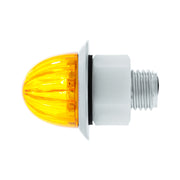 2 LED Dual Function 3/4" Mini Watermelon Light (Clearance/Marker) - Amber LED/Amber Lens