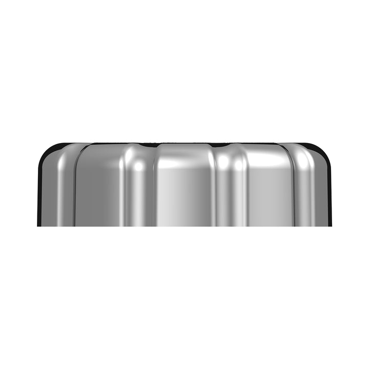 Chrome Plastic Fuel Cap Cover For Volvo - Non-Locking
