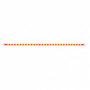 28 LED 12" Slim Light Bar - Red LED/Clear Lens