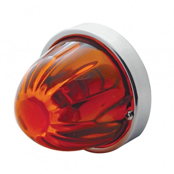 Grakon 1000 Style Cab Light Conversion Kit With Watermelon Glass Lens & 1157 Base - Dark Amber
