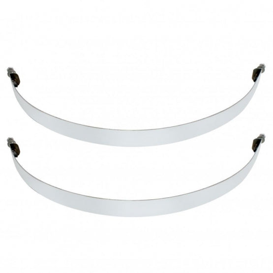 304 Stainless Steel Air Tank Straps For 9-3/4" Round Air Tank (Card of 2)