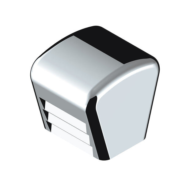 Chrome Plastic A/C & Heater Slider Control Knob For Kenworth/Freightliner - Plain (Card Of 3)