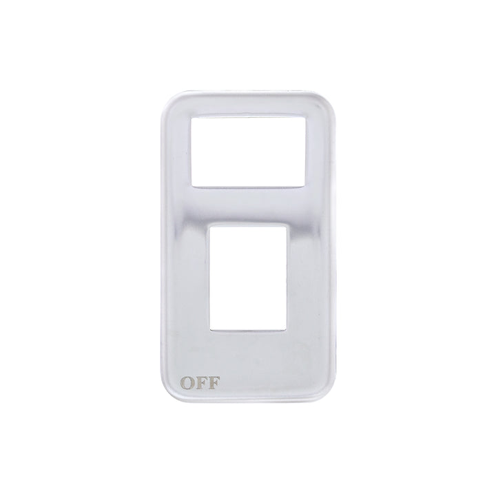Stainless Steel Small Paddle Switch Trim for International