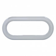 Chrome Twist-On Light Bezel For 6" Oval Light Grommet