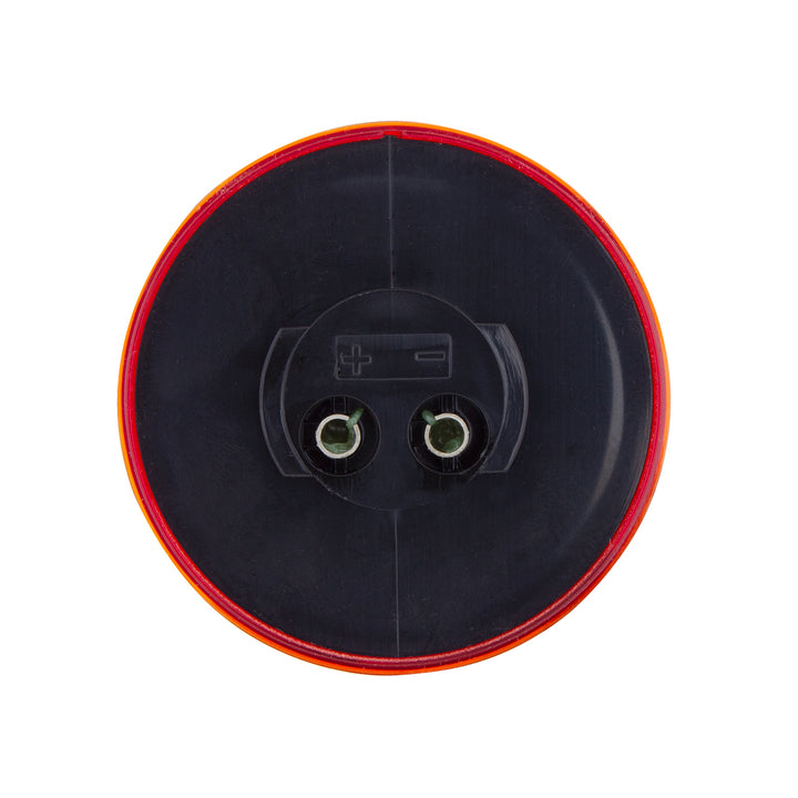 4 LED 2" Round Abyss Light (Clearance/Marker) - Red LED/Red Lens