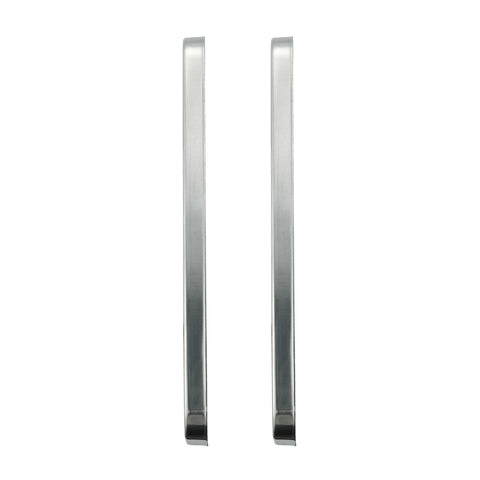 Freightliner Stainless Vent Door Cover - Plain (Card of 2)