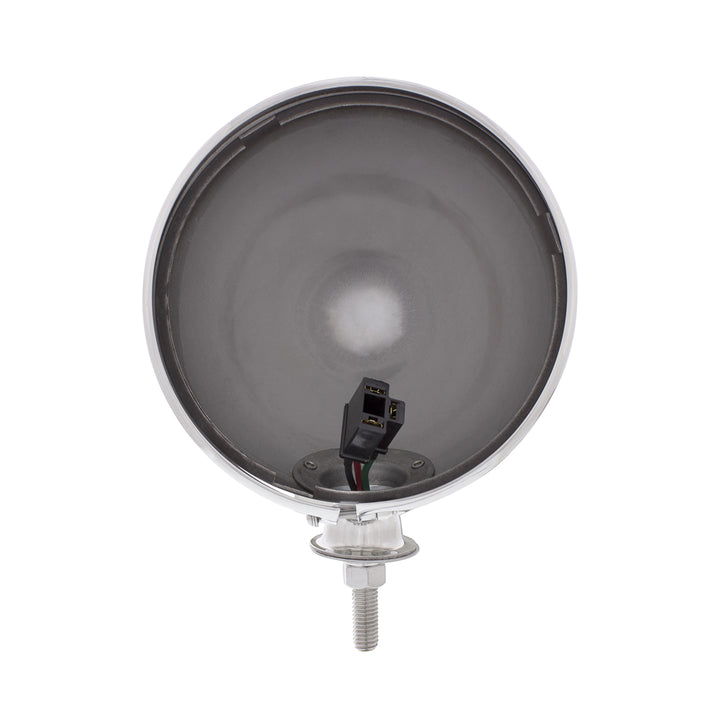 7" Stainless Dietz Style Headlight Housing Only and 34222 Pigtail (Pair)