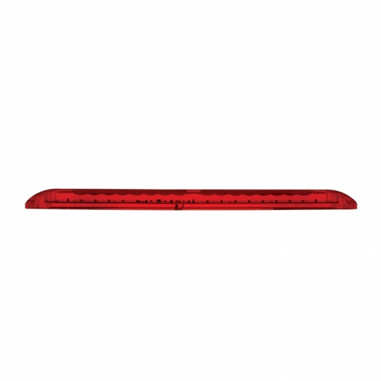 19 LED 17" Light Bar (Stop, Turn & Tail) -Red LED & Lens