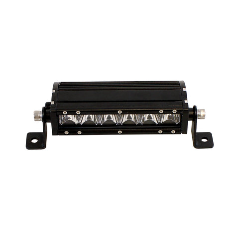 6 High Power CREE LED Single Row 7" Light Bar - Spot Light