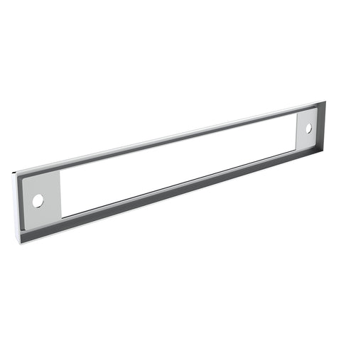 Chrome Plastic Headliner Warning Lights Bezel For Kenworth W900 (1990-2005) And T800/T600 (1993-2005)