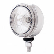15 LED 3" Dual Function Single Face Light - Red LED/Clear Lens
