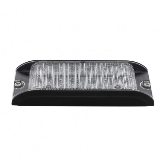 12 High Power LED Low Profile Warning Lighthead - Amber LED