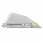 24 LED GloLight Square Cab Light - Amber LED/Clear Lens
