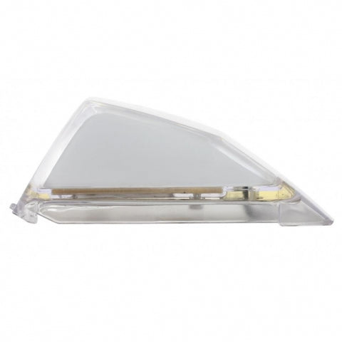 24 LED GloLight Square Cab Light - Amber LED/Clear Lens