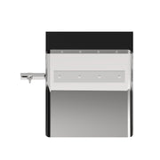 24" X 24" 430 Stainless Quarter Fender With Tube Bracket Set (Pair)