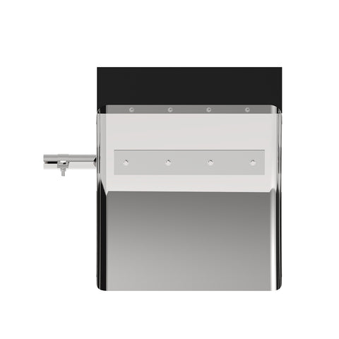 24" X 24" 430 Stainless Quarter Fender With Tube Bracket Set (Pair)