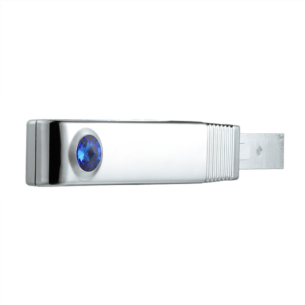 Turn Signal Lever Cover With Blue Crystal