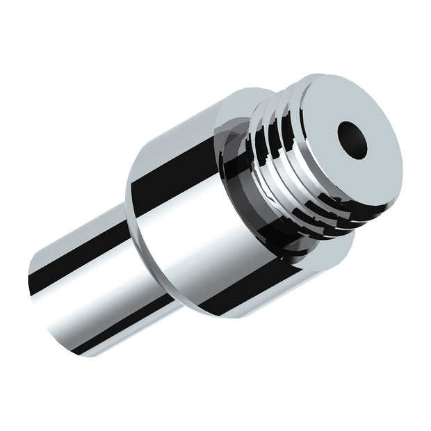 Chrome Aluminum Air Valve Adapter With M30X3.5 Threads