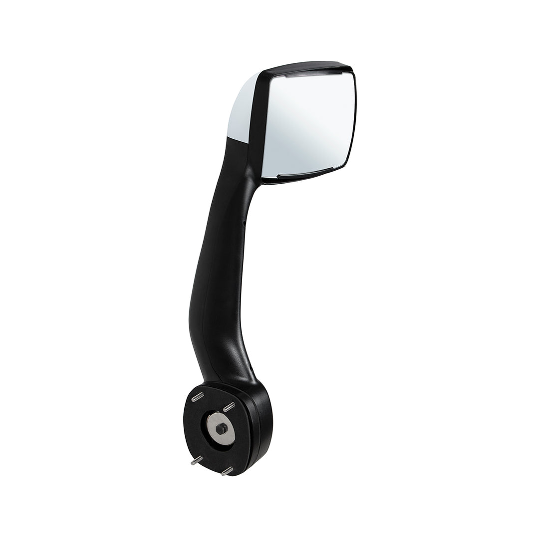Chrome Hood Mirror For 2013-2021 Kenworth T680 &amp; 2012-2021 Peterbilt 579-Passenger