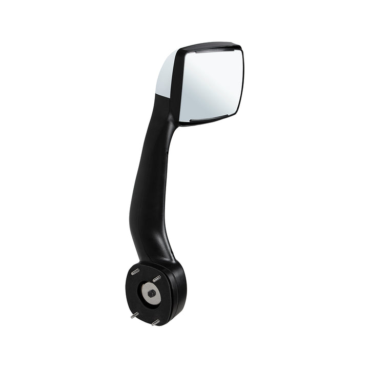 Chrome Hood Mirror For 2013-2021 Kenworth T680 &amp; 2012-2021 Peterbilt 579-Passenger