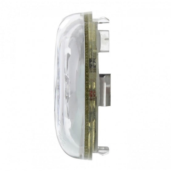 15 LED 2-3/8" Turn Signal Light For Motorcycle- Amber LED/Clear Lens