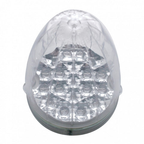 19 LED Reflector Grakon 1000 Style Cab Light - Amber LED/Clear Lens