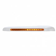 Sequential 14 Amber LED Front Fender Cover For Peterbilt 388 (2008-2015)&389 (2008-2023)-Amber Lens-Passenger