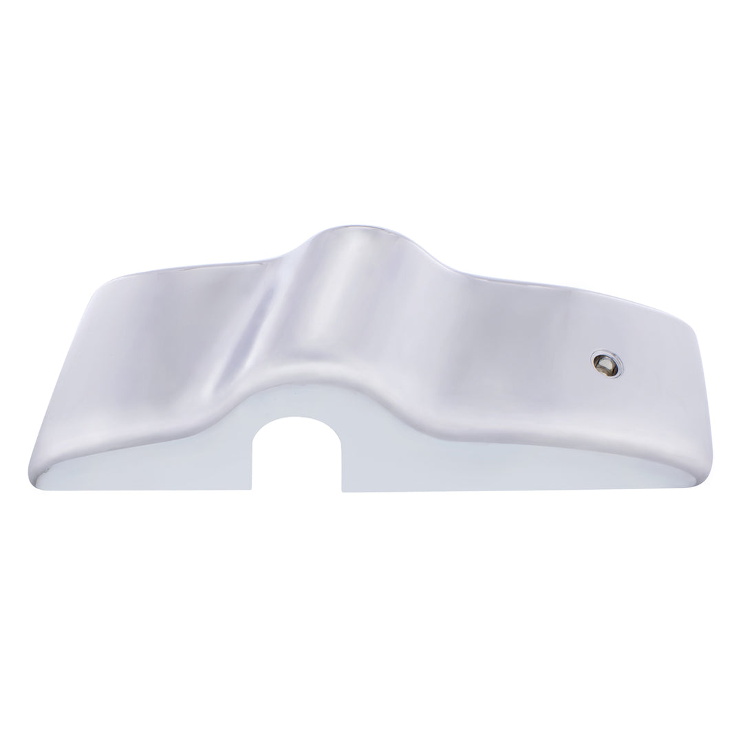 Chrome Plastic Bottom Mirror Post Cover For 1996-2010 Freightliner Century - Driver