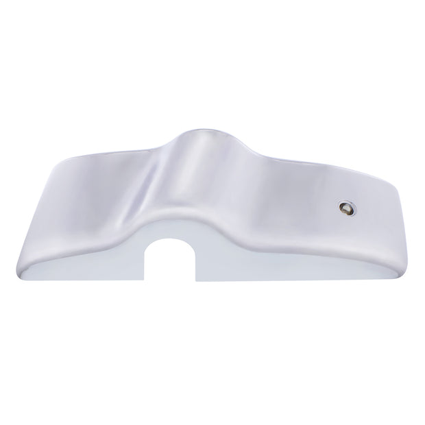 Chrome Plastic Bottom Mirror Post Cover For 1996-2010 Freightliner Century - Driver