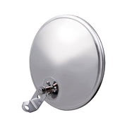 7-1/2" 430 Stainless Steel 320R Convex Mirror - Offset Mounting Stud