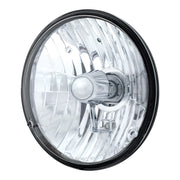 7" Crystal Headlight, Glass Lens