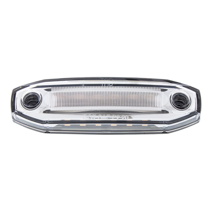 6 Amber LED Light (Clearance/Marker) With 6 Amber LED Side Ditch Light