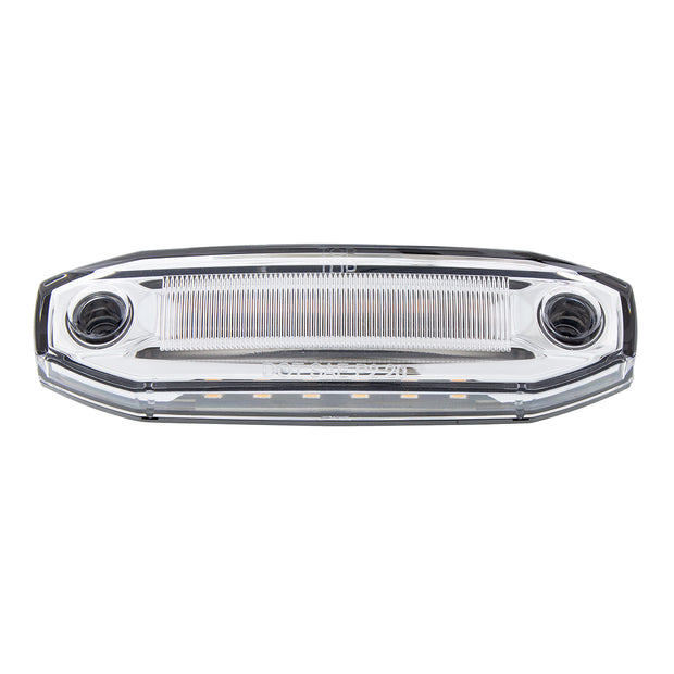 6 Amber LED Light (Clearance/Marker) With 6 Amber LED Side Ditch Light