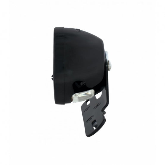 DUO Lamp Motorcycle Rear Fender Tail Light With Red Glass Lens