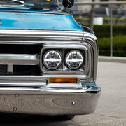 ULTRALIT - 9 LED 5-3/4" LED Headlight With White LED Position Light Bar