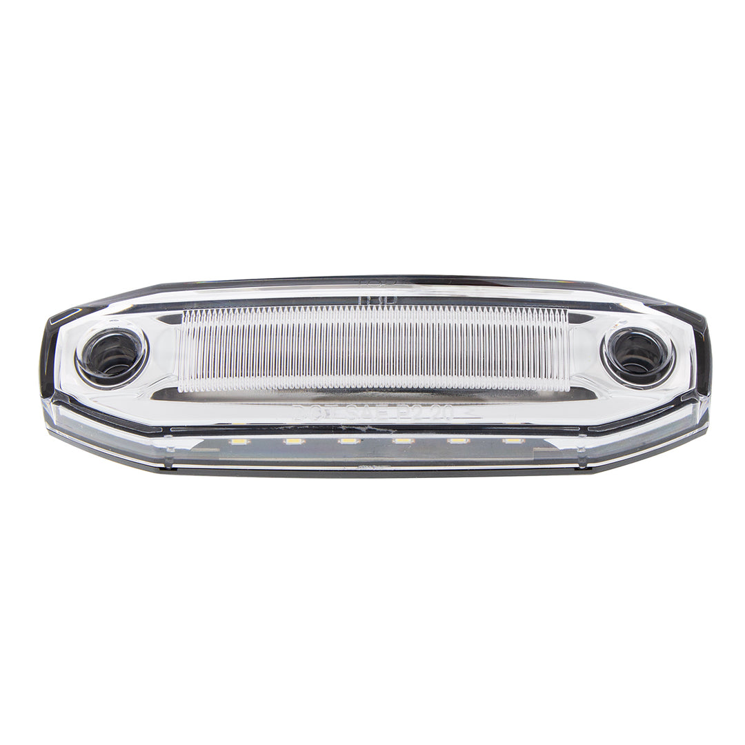6 Red LED Light (Clearance/Marker) With 6 White LED Side Ditch Light