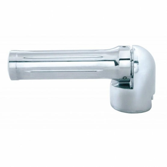 Dallas Style Gearshift Knob With 13/15/18 Speed Adapter - Chrome/Horizontal