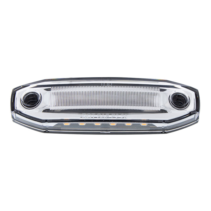 6 Red LED Light (Clearance/Marker) With 6 Amber LED Side Ditch Light