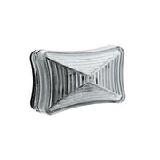 3 LED Rectangular Auxiliary Light-White LED/Clear Lens