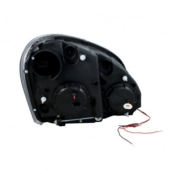 Blackout Projection Headlight With White LED Position Light For 2008-2017 Freightliner Cascadia - Driver