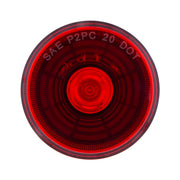 4 LED 2-1/2" Round Abyss Light (Clearance/Marker) - Red LED/Red Lens