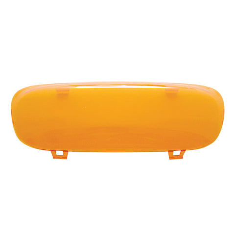 Center Dome Light Lens For Kenworth W900L/T800 (2006-2014) And T660 (2008-2014) - Amber