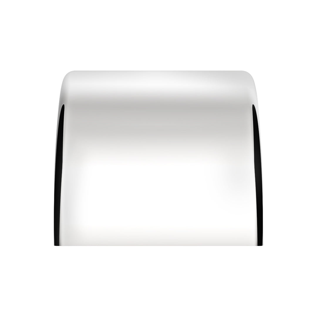 66" 430 Stainless Steel (16ga) Roll Formed Edge Smooth Half Fender - SS Series (Pair)