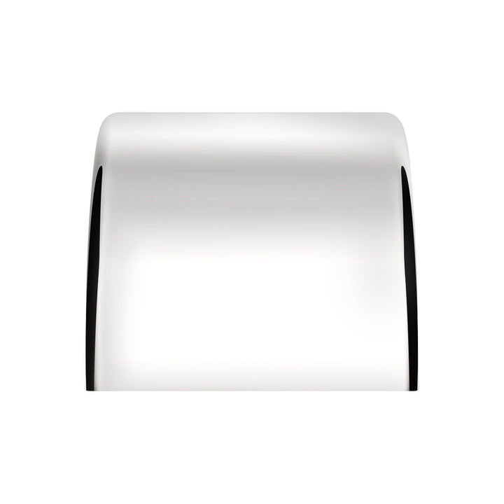 66" 430 Stainless Steel (16ga) Roll Formed Edge Smooth Half Fender - SS Series (Pair)
