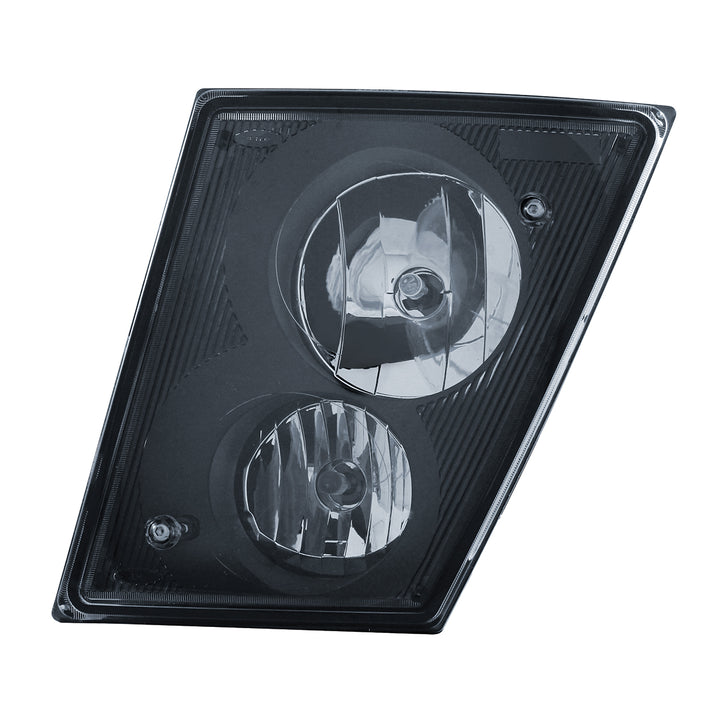 Black Fog/Driving Light Assembly For 2003-2017 Volvo VN/VNL - Driver