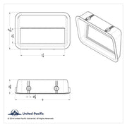 Overhead Storage Trim For 2008-2017 Freightliner Cascadia
