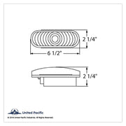 6" Oval Light (Stop, Turn & Tail)