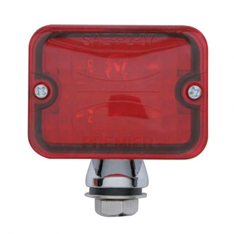 6 LED Medium Rod Light - Red LED/Red Lens
