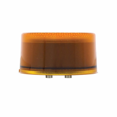 9 LED 2" Round Mirage Light (Clearance/Marker) - Amber LED/Amber Lens