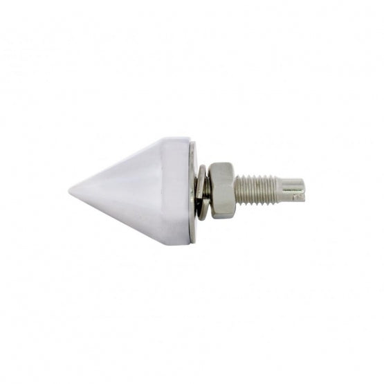 Chrome Spike License Plate Fastener (4-Pack)